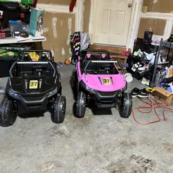 Kids Car. Driven Once. Like New. Lowest $350 For Both