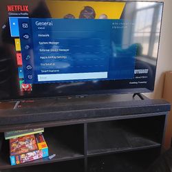 43"  2020 Samsung 4K TV + Cordless Speaker 
