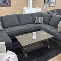 Sectional With Chase!  March Promotion Price !!