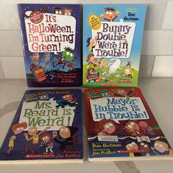 My Weird School series by Dan Gutman, all 4 for $15