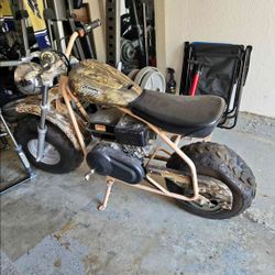 Coleman Mini Bike Camo Gas Powered
