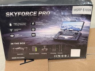 SKYFORCE Pro 8k HD Foldable Drone