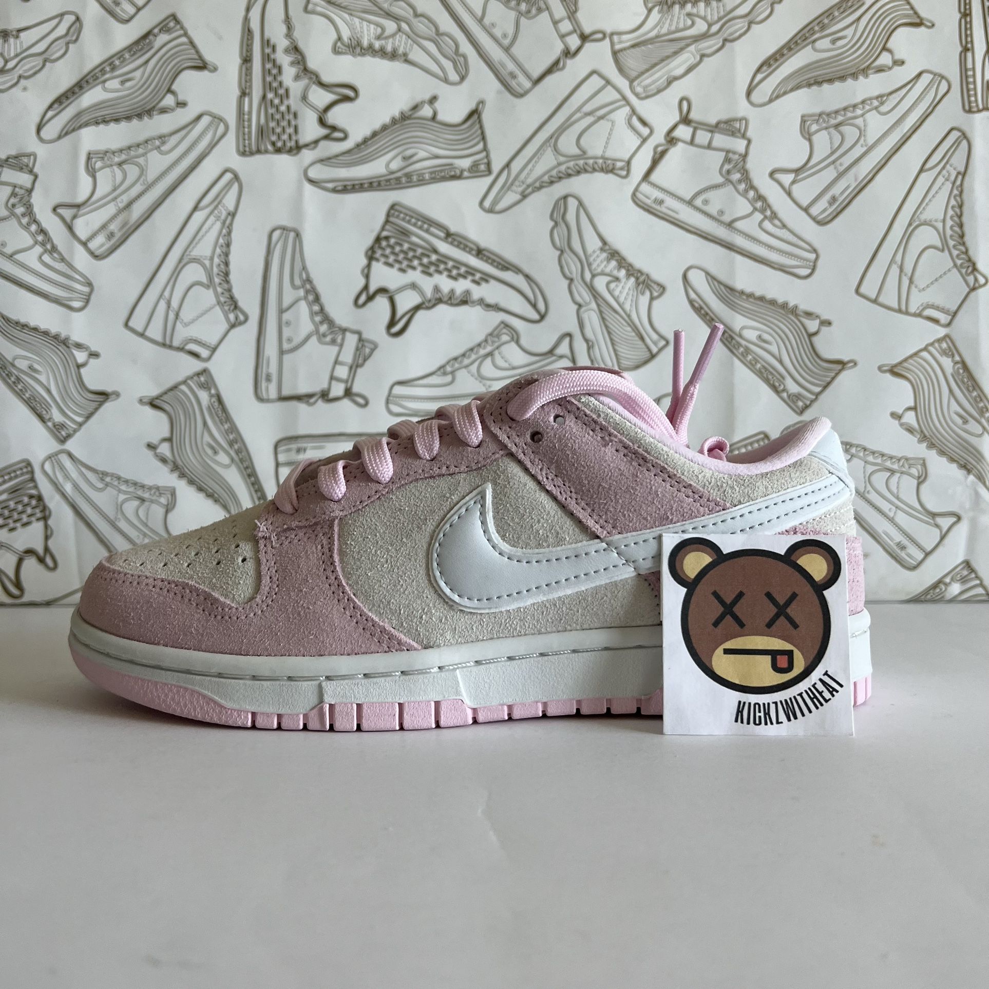 Nike Dunk Low “Pink Foam” Multiple Sizes