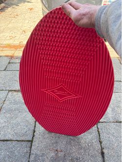 Red foam padded Surf M boogie board ex cond