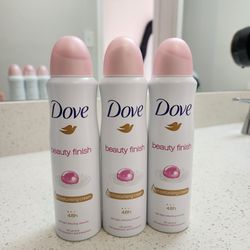 Dove Deodorant Spray (Set Of 3)
