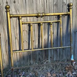 Greenpoint Antique Brass Bed