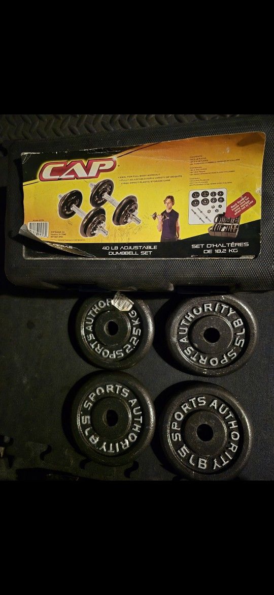 30lbs Dumbells Weights