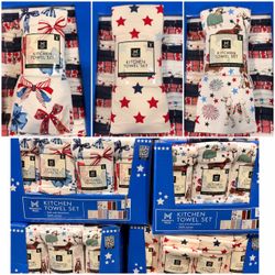 HUGE SALE! Members Mark 8 Pack Kitchen Towel Set Brand New Only $6.99!