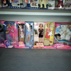 Ty Babies N Barbie Dolls 