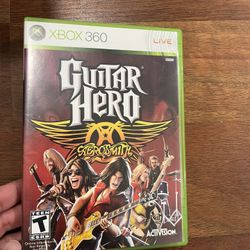 Guitar Hero Aerosmith Xbox 360