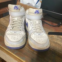Blue And White Air Force Ones Highs