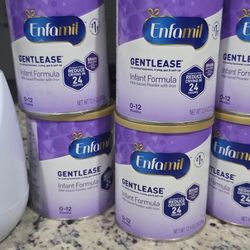 Enfamil Gentlease 9 Cans Available + Bottle Heater