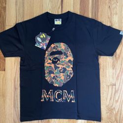 Bape X MCM Shirt (S,M,XL)