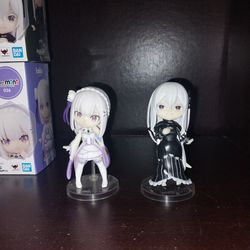 Re-Zero Figurearts Mini Echidna and Emilia