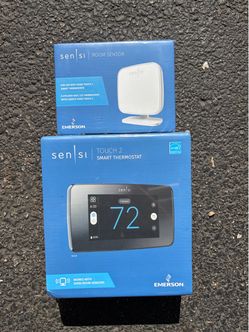 Emerson Sensi Touch 2 Smart Thermostat with Room Sensor Brand new
