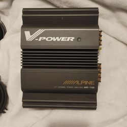 Alpine V-power Mrp-t130 2/1 Channel Power Amplifier For Car