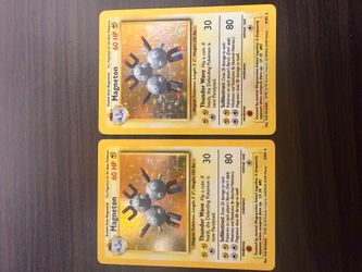 Magneton Holo Vintage Pokémon Cards Base Set