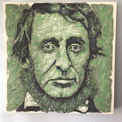 Ralph Waldo Emerson - original oil art