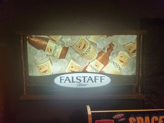 FALSTAFF ANTIQUE BEER SIGN