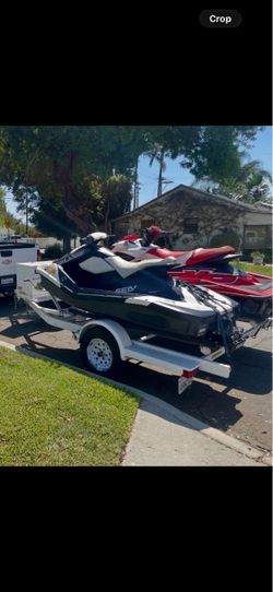 2014 Seadoo Spark and trailer