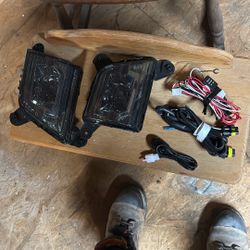 Tinted Chevy Pickup Fog Lights