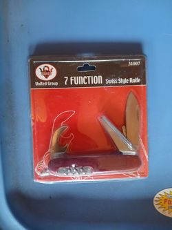 United Group brand 7 Function Swiss Style Knife
