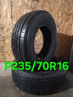 235/70/16 Tires All Season Bridgestone Dueler LX Pair of 2