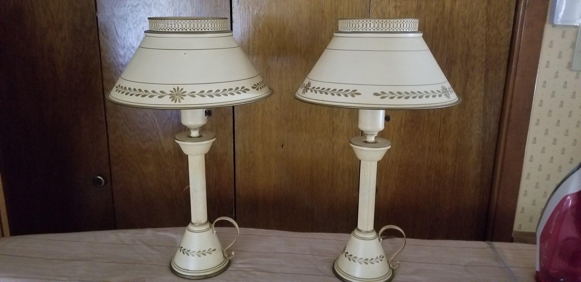 Classic 1950's Metal Lamps