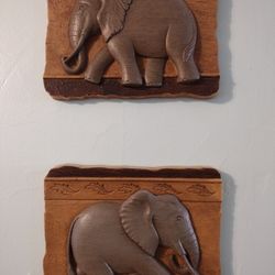Elephant Plaques 