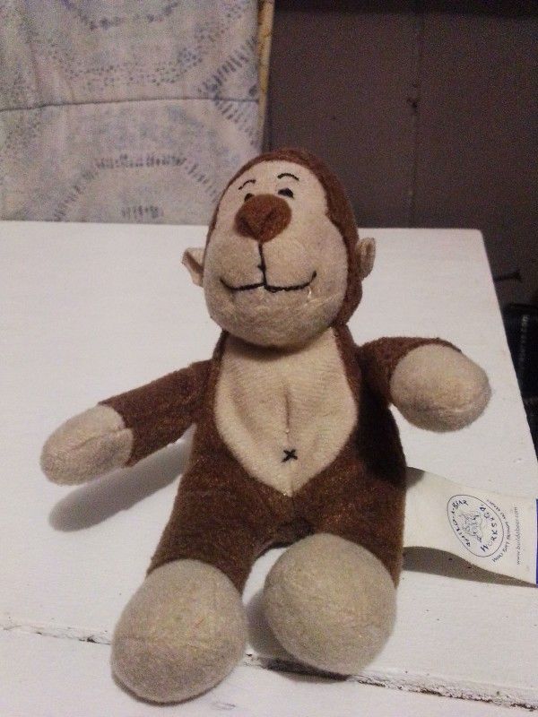 Build A Bear Marvelous Monkey Babe Stuffed Monkey Small Animal 