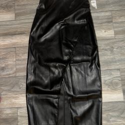Leather Skirt