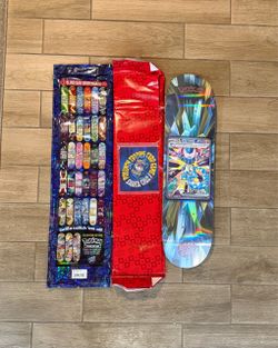 Brand new 2026 Santa Cruz x Pokémon 30th Anniversary Dragapult ex skateboard deck.