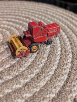 Vintage Matchbox Die-Cast Toy Combine Harvester