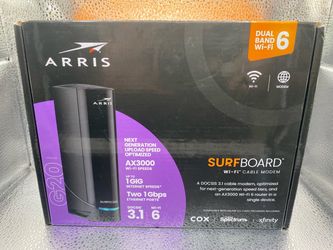 Arris Surfboard G20 DOCSIS 3.1 Cable Modem AX3000 Router NEW Sealed In Box