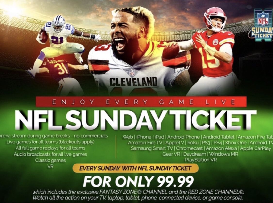 NFL Sunday Ticket Mobile 2022-2023 Season