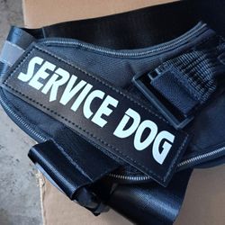 Large Service Dog Body Harness Only  20 Firm New