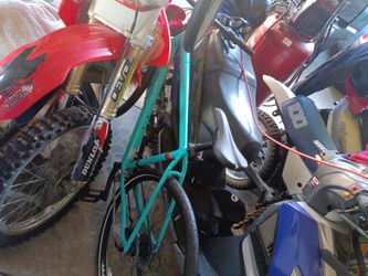 Teal Vintage Bicycle