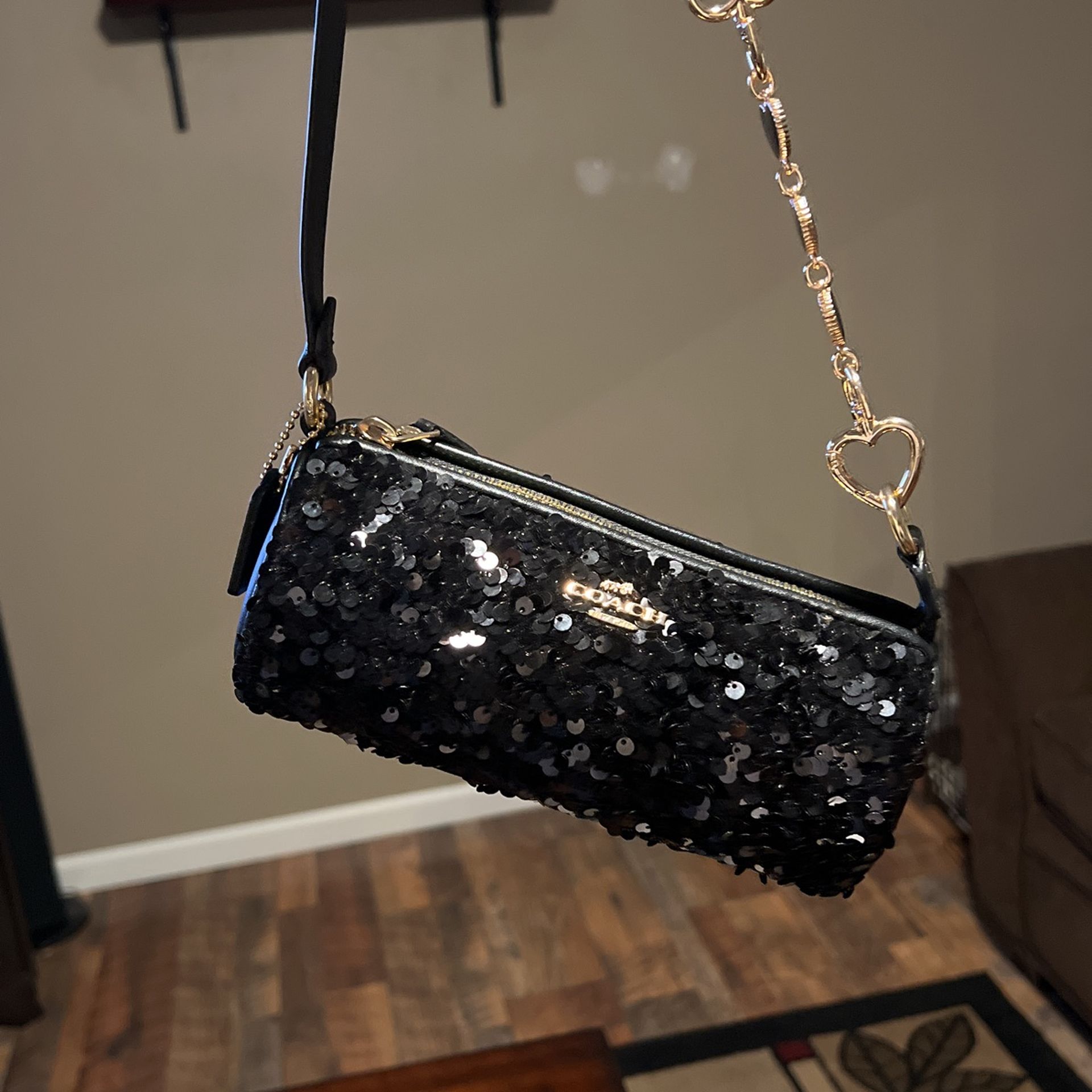 Coach Nolita Barrel Bag with Sequins