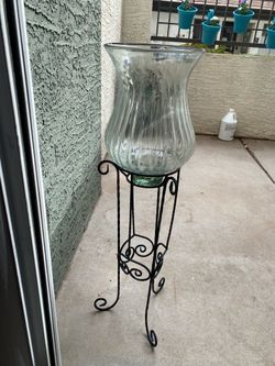 Wrought Iron Plant/Candle Stand