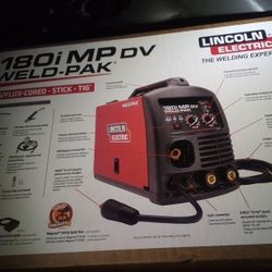 Lincoln Electric Weld-Pak 180i Multi-Process Stick/TIG/MIG Welder K5257-1