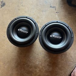 Ct Sounds Strato 10” Dual 4ohm Subwoofers 
