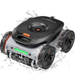 New AMUBOAT Espier Robotic Pool Cleaner,Cordless Automatic Pool Vacuum up to 50 FT, Cleans Floor, Walls, and Waterline, 180 Mins Runtime