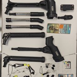 Scotty Rod Holders, Extensions, Mount, Downrigger Release Clips. Best Offer.