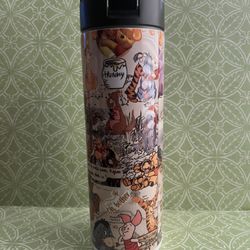 Winnie The Pooh Water Bottle Tumbler
