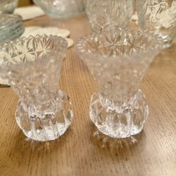 PRINCESS HOUSE CRYSTAL TOOTHPICK HOLDERS