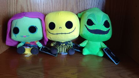 The Nightmare Before Christmas Plushies Set 