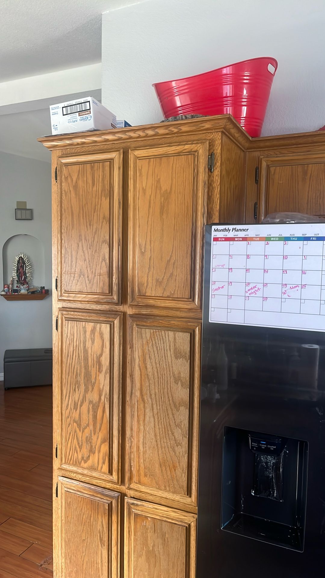 Wood Cabinets $700
