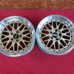 BBS LM073 17x9 ET20 Barrels *No Centers* Pair