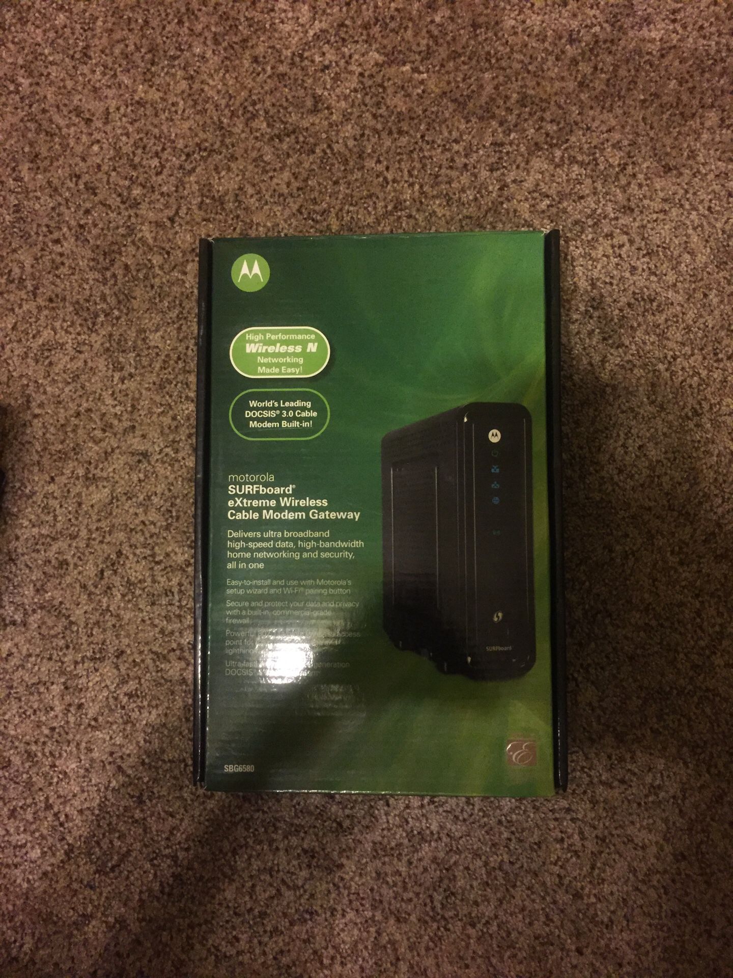Motorola Surfboard eXtreme wireless cable modem