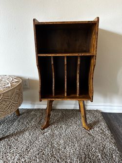 Wooden Storage Stand/record player stand